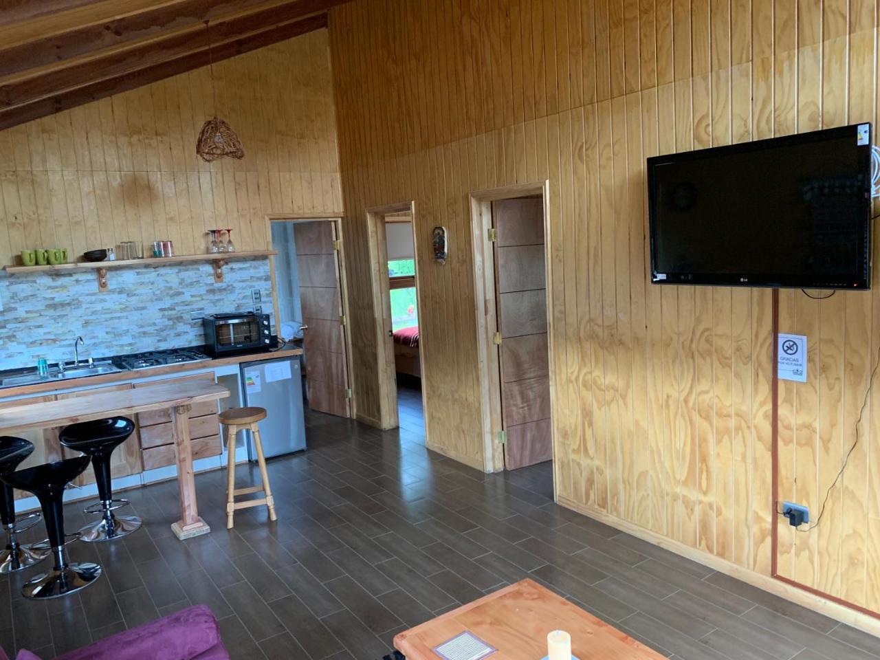 Cabanas Cerro Huemules Coyhaique Buitenkant foto